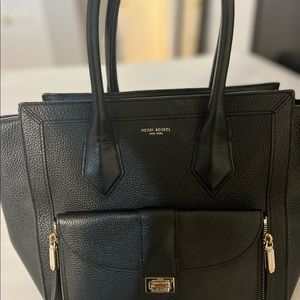 Henri Bendel Black Rivington Bag (Large)